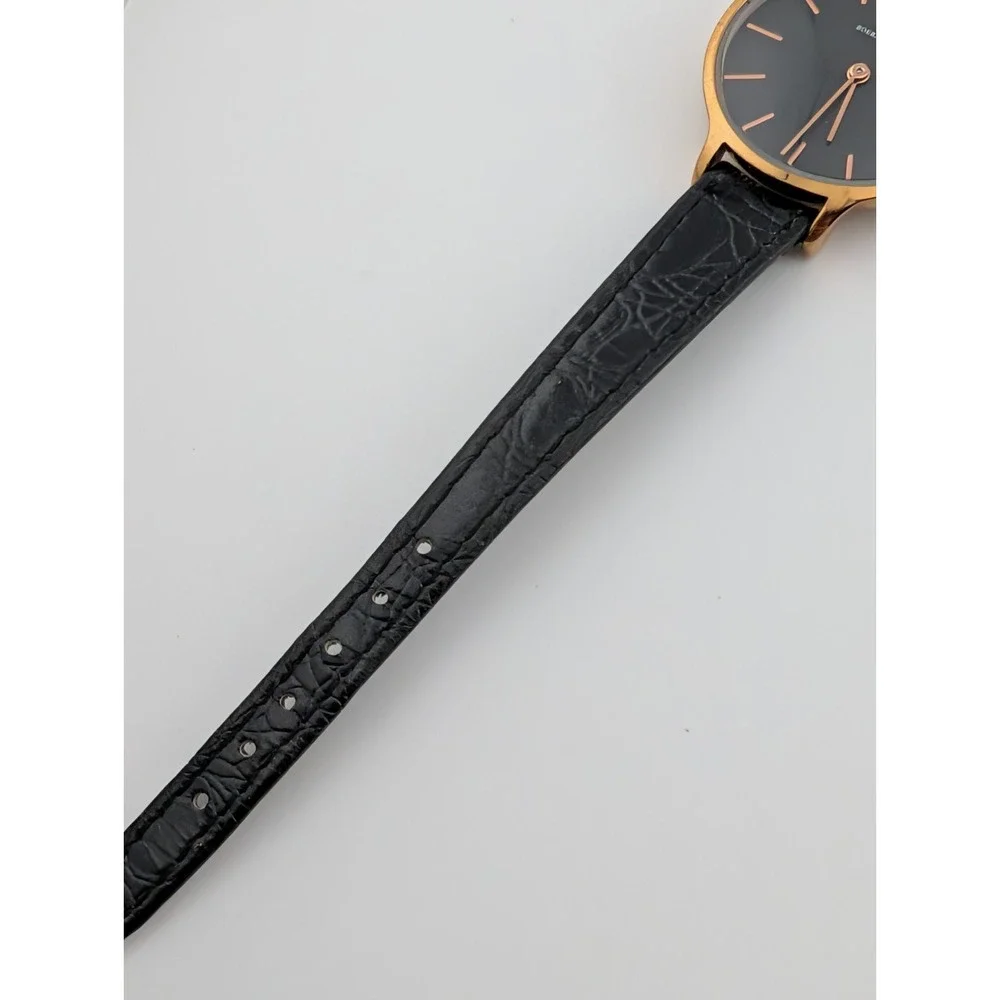 IBSO Boerni Aibisino Watch Women 30mm Rose‎ Gold Case Leather Band- New Battery